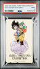 PSA 9 Son Goku Akira Toriyama Exhibition Phone Card Dragon Ball Z