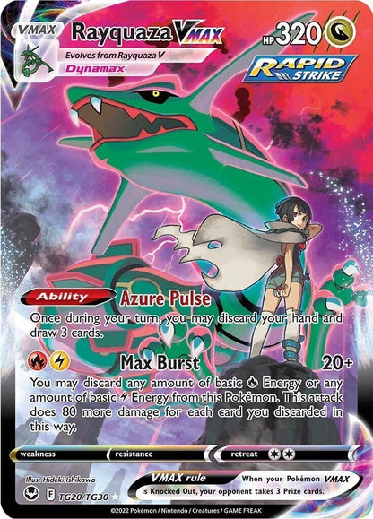 Rayquaza VMAX TG20/TG30 Swsh12: Sword & Shield - Silver Tempest Trainer Gallery