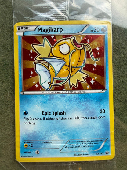 Shiny Magikarp XY143 Sealed Black Star Promo Pokemon TCG Target Exclusive