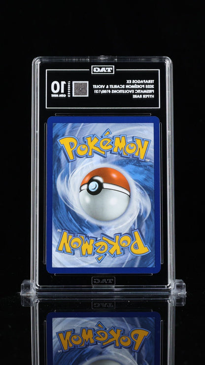 TAG 10 - 180 Terapagos EX 2025 S&V Prismatic Evolutions Hyper Rare Gold