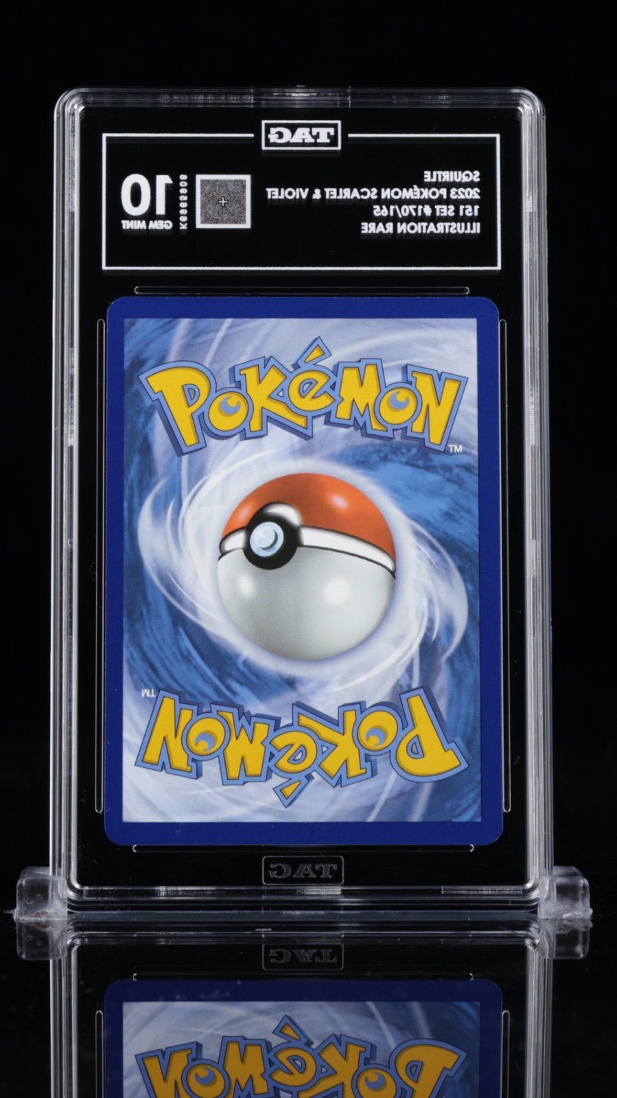 TAG 10 2023 Pokemon EN-151 Squirtle 170 IR