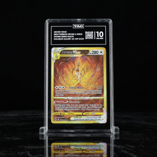 TAG 10 Arceus VSTAR (Secret) GG70/GG70 Crown Zenith: Galarian Gallery Holo