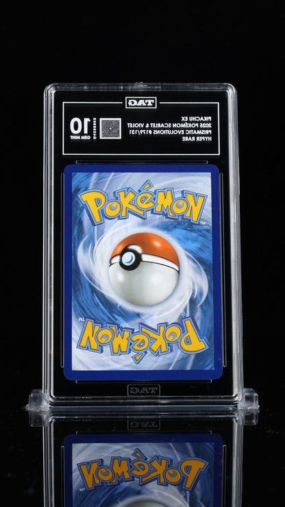 TAG 10 - Pikachu ex 179/131 Sv: Prismatic Evolutions Holo Pokemon