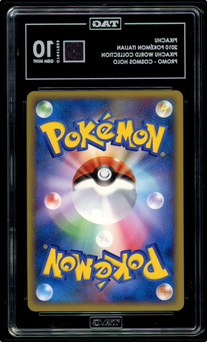 TAG 10 PIKACHU | World Collection Italian Holo Pokemon