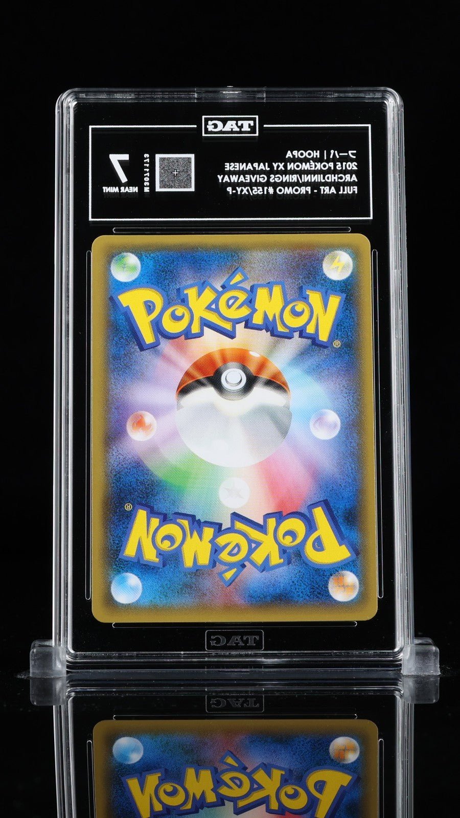 TAG 7 Full Art/Hoopa 155/XY - P Archdjinni Of Rings Promo Pokemon Japanese