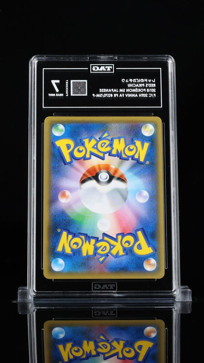 TAG 7 Red's Pikachu 270/SM - P Promo Pokemon Center Anniversary Campaign 2018
