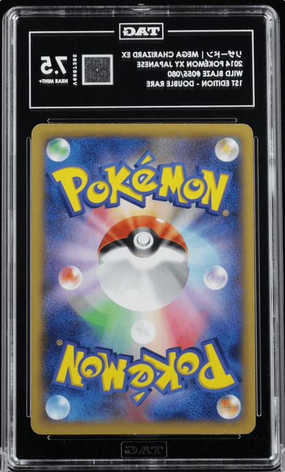 TAG 7.5 M Charizard EX 055/080 Wild Blaze 1st Edition 2014 Pokemon XY Japanese