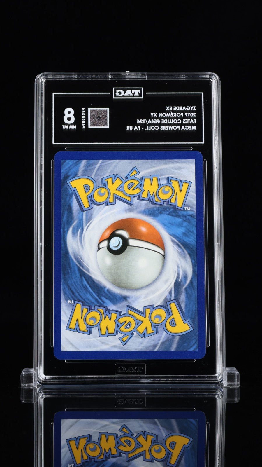 TAG 8 Pokemon TCG Zygarde EX 54a/124 Alternate Art Rare Promo