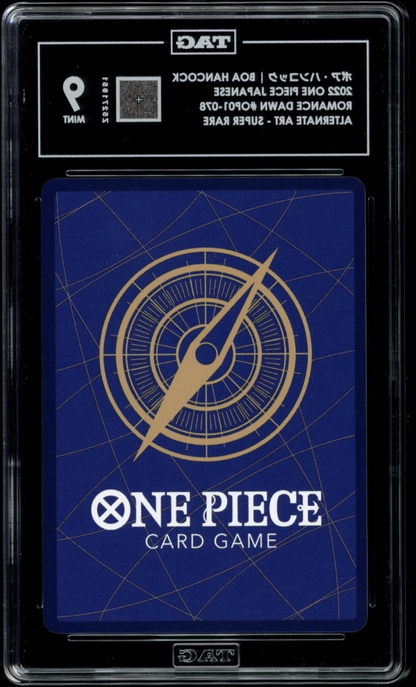 TAG 9 Boa Hancock SP OP01-078 SR One Piece Card Kingdoms of Intrigue Japanese