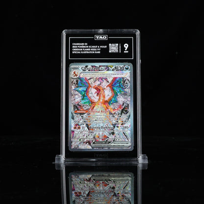 TAG 9 Charizard ex 223/197 Pokémon Obsidian Flames Special Illustration Rare