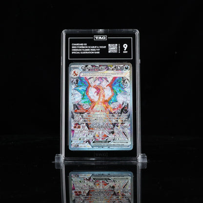 TAG 9 Charizard ex 223/197 Pokémon Obsidian Flames Special Illustration Rare