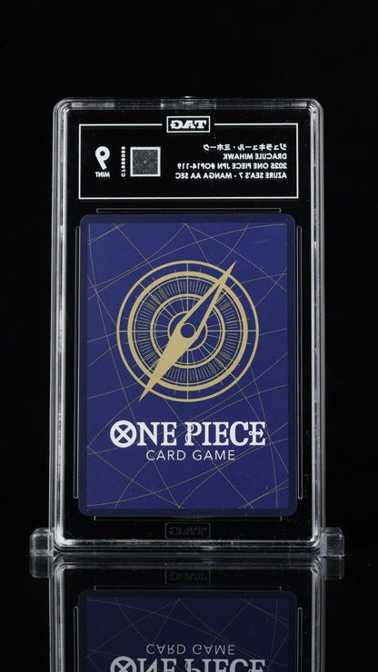 TAG 9 Dracule Mihawk OP14 - 119 SEC Comic Parallel Manga Art One Piece Japanese