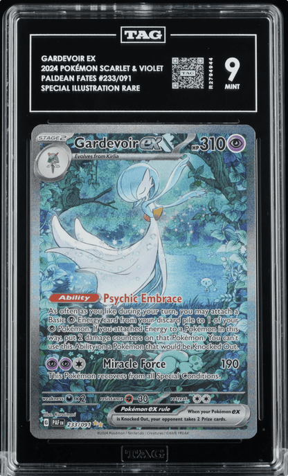 TAG 9 - Gardevoir ex 233/091 - Paldean Fates - Special Illustration Rare