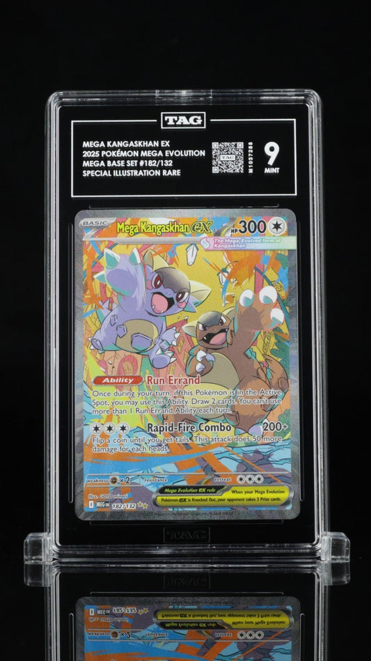 Tag 9 Mega Kangaskhan ex 182/132 SIR MEG Pokemon English