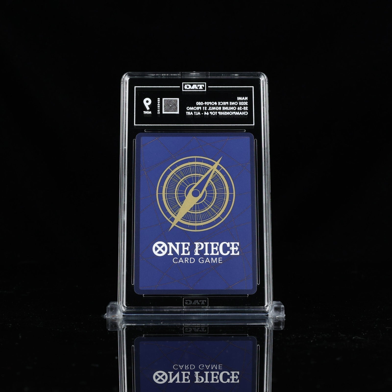 TAG 9 Nami Full Art Championship Top 64 OP09 - 050 Championship One Piece