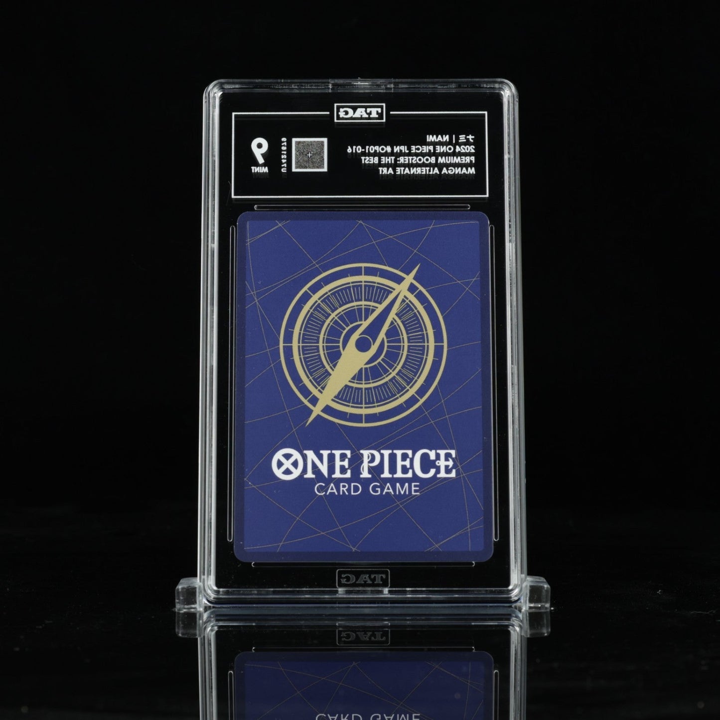 TAG 9 Nami OP01 - 016 Manga Alt Art ONE PIECE Card The Best Japanese PRB - 01