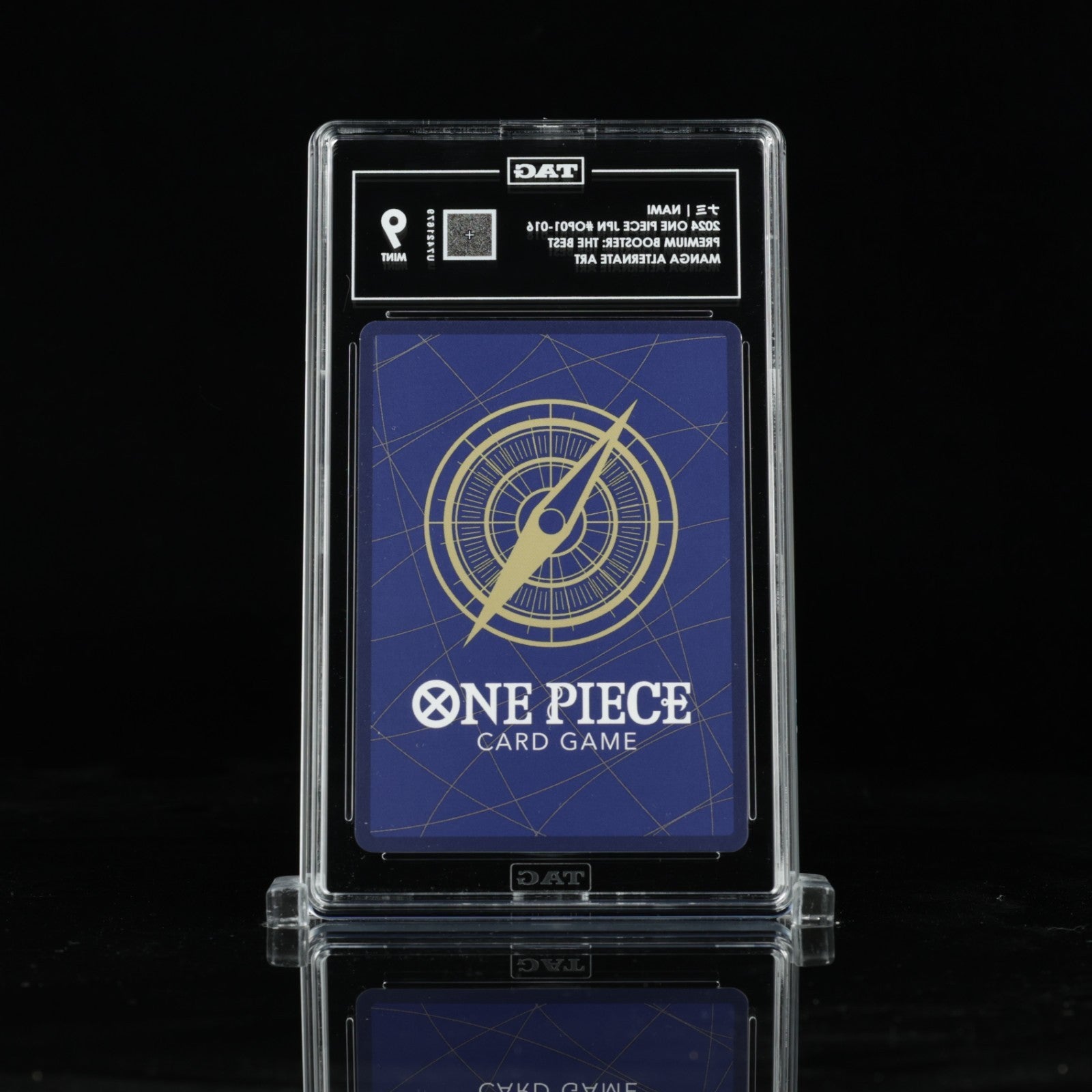 TAG 9 Nami OP01 - 016 Manga Alt Art ONE PIECE Card The Best Japanese PRB - 01