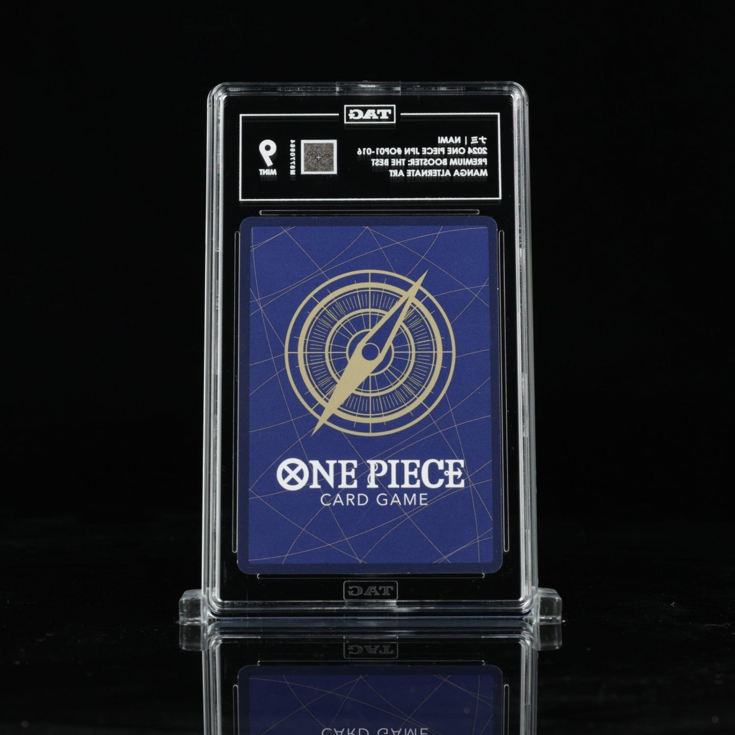 TAG 9 Nami OP01 - 016 Manga Alt Art ONE PIECE Card The Best Japanese PRB - 01