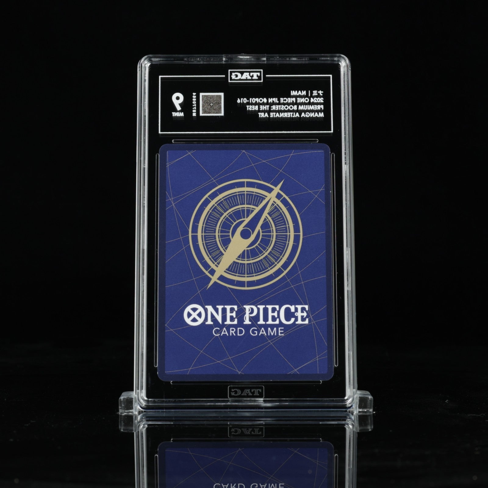 TAG 9 Nami OP01 - 016 Manga Alt Art ONE PIECE Card The Best Japanese PRB - 01