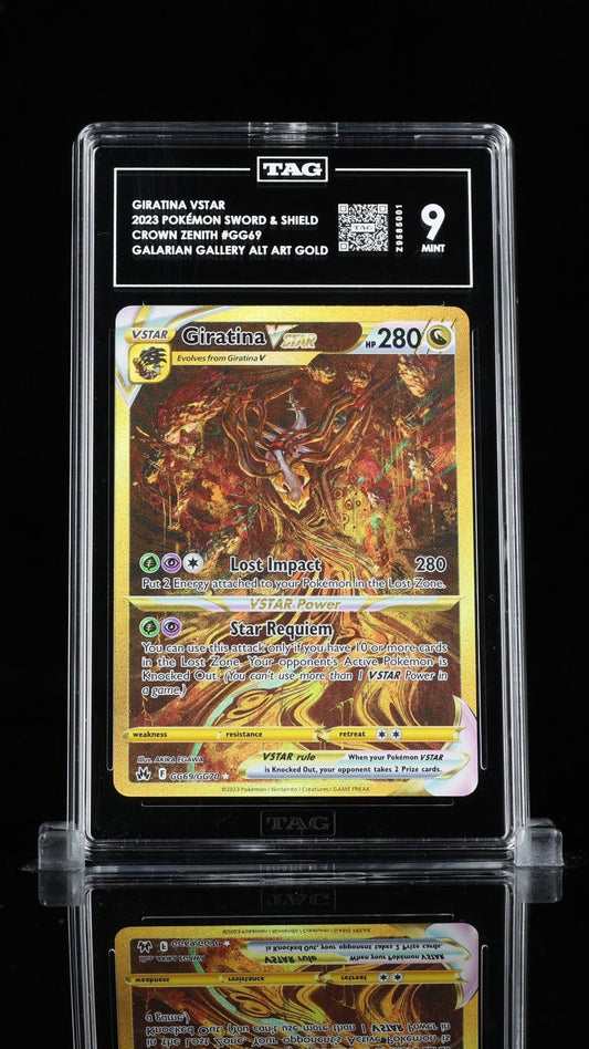 TAG 9 Pokemon Giratina Crown Zenith VSTAR Secret Rare GG69/GG70