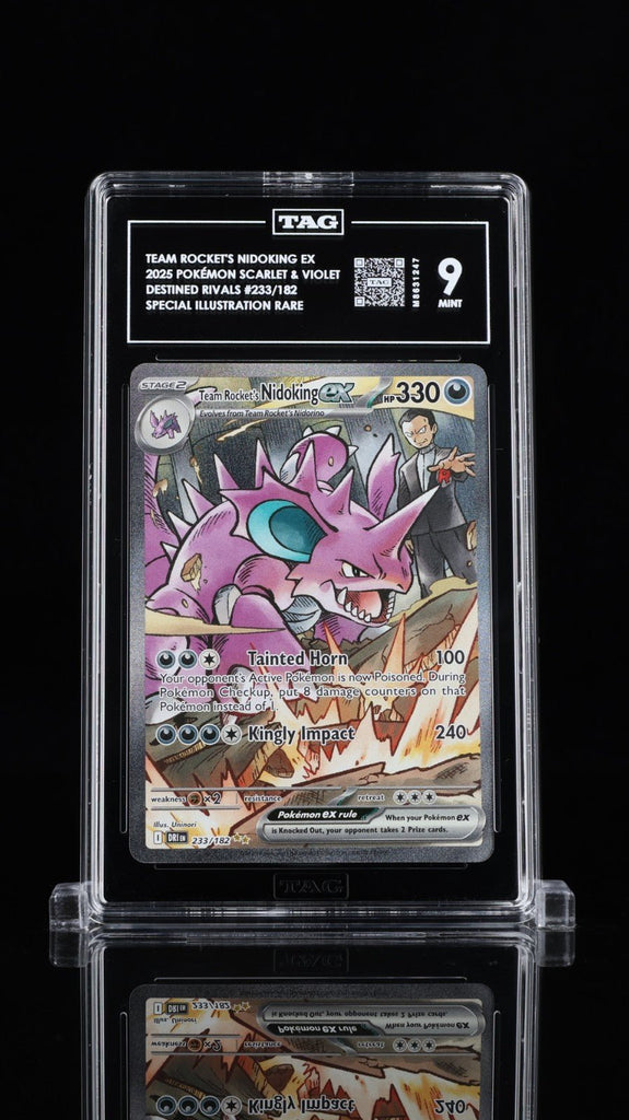 TAG 9 Team Rocket’s Nidoking ex 233/182 - Pokemon Destined Rivals