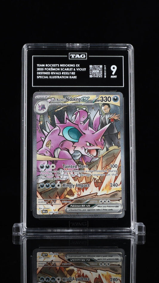 TAG 9 Team Rocket’s Nidoking ex 233/182 - Pokemon Destined Rivals