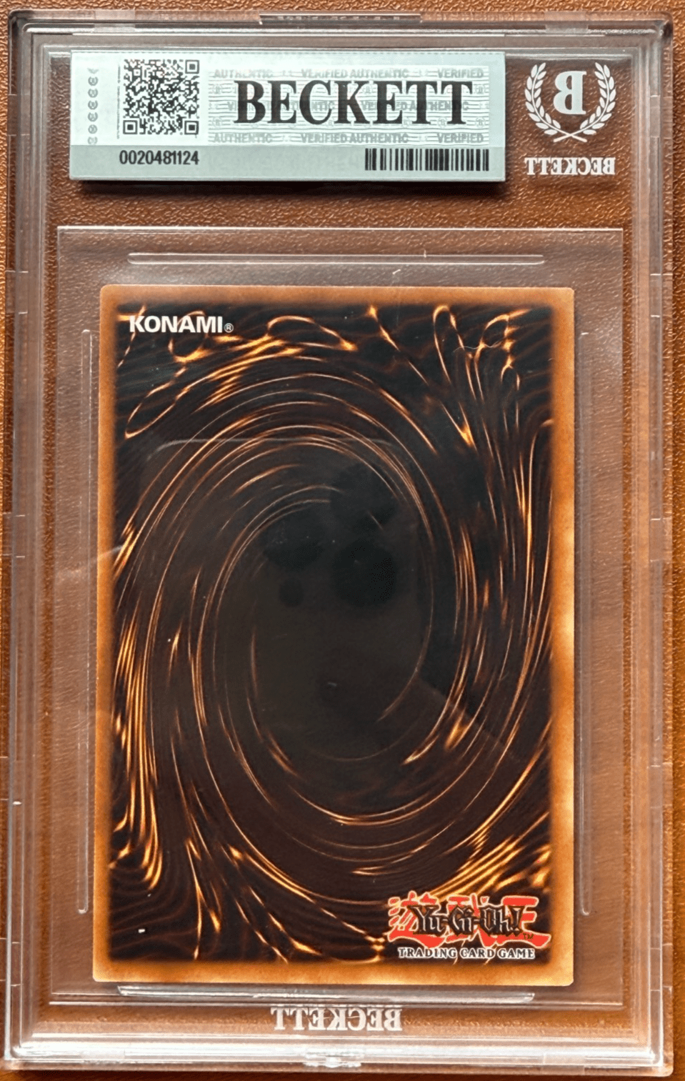 Tri-Horned Dragon LOB-000 1st Edition 2002 Yu-Gi-Oh! Secret Rare BGS 8