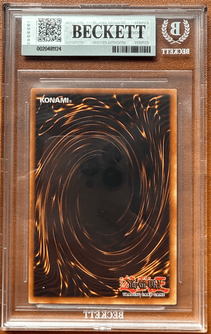 Tri-Horned Dragon LOB-000 1st Edition 2002 Yu-Gi-Oh! Secret Rare BGS 8
