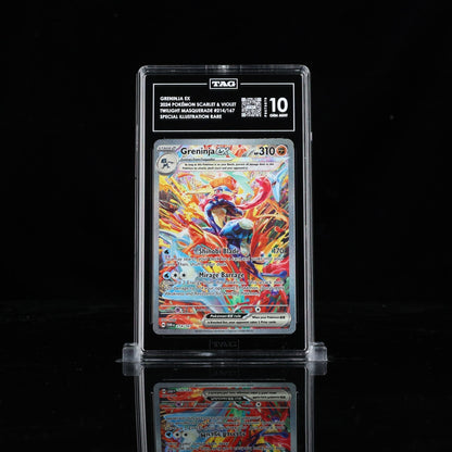 Twilight Masquerade Greninja EX Special Illustration Rare 214/167 TAG 10 2