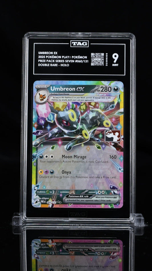 Umbreon ex 060/131 Prize Pack Series Cards Holo TAG 9