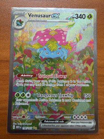 Venusaur ex 2023 Pokemon SV 151 198/165 Special Illustration Rare NM