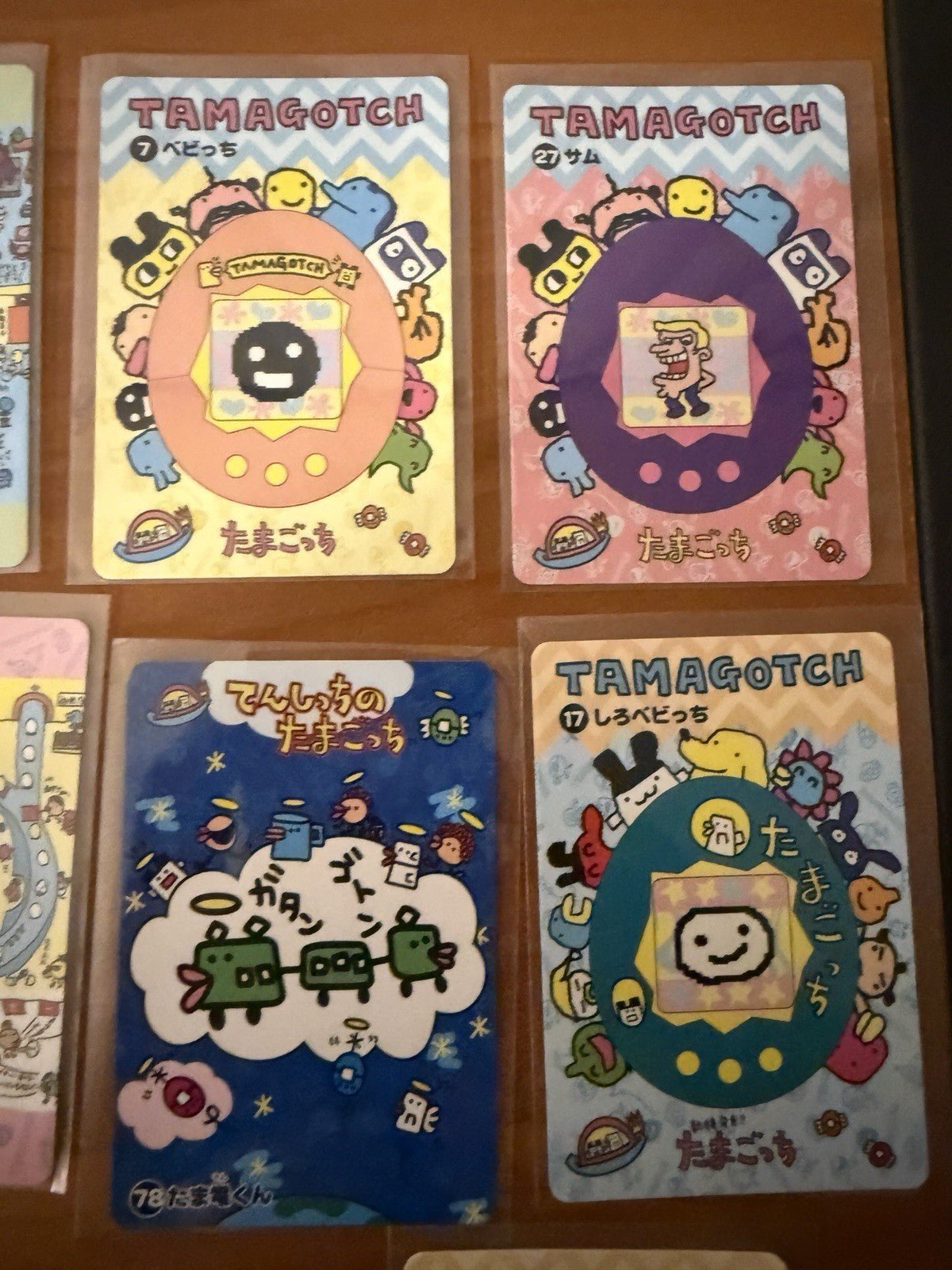 Vintage Tamagotchi Card Lot Bulk Kuchipatchi Bandai 1997 Made In Japan NM Rare!