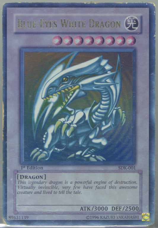 Yu - Gi - Oh! Blue - Eyes White Dragon SDK - 001 Starter Deck: Kaiba 1st Edition HP