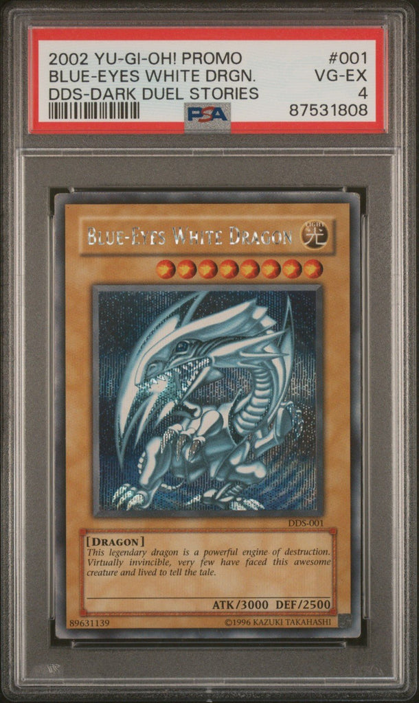 Yu-Gi-Oh! Dark Duel Stories Blue-Eyes White Dragon DDS-001 PSA 4