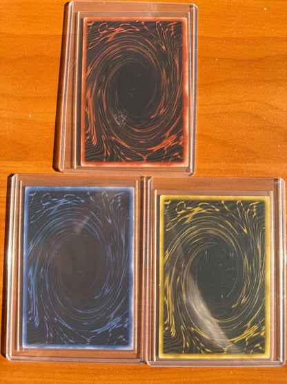 Yu-Gi-Oh Egyptian God Slifer Obelisk Ra G4-01 G4-02 G4-03 Set Japanese LP