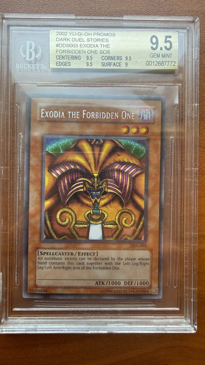 Yu-Gi-Oh! Exodia The Forbidden One Dark Duel Stories Promo DDS-003 BGS 9.5