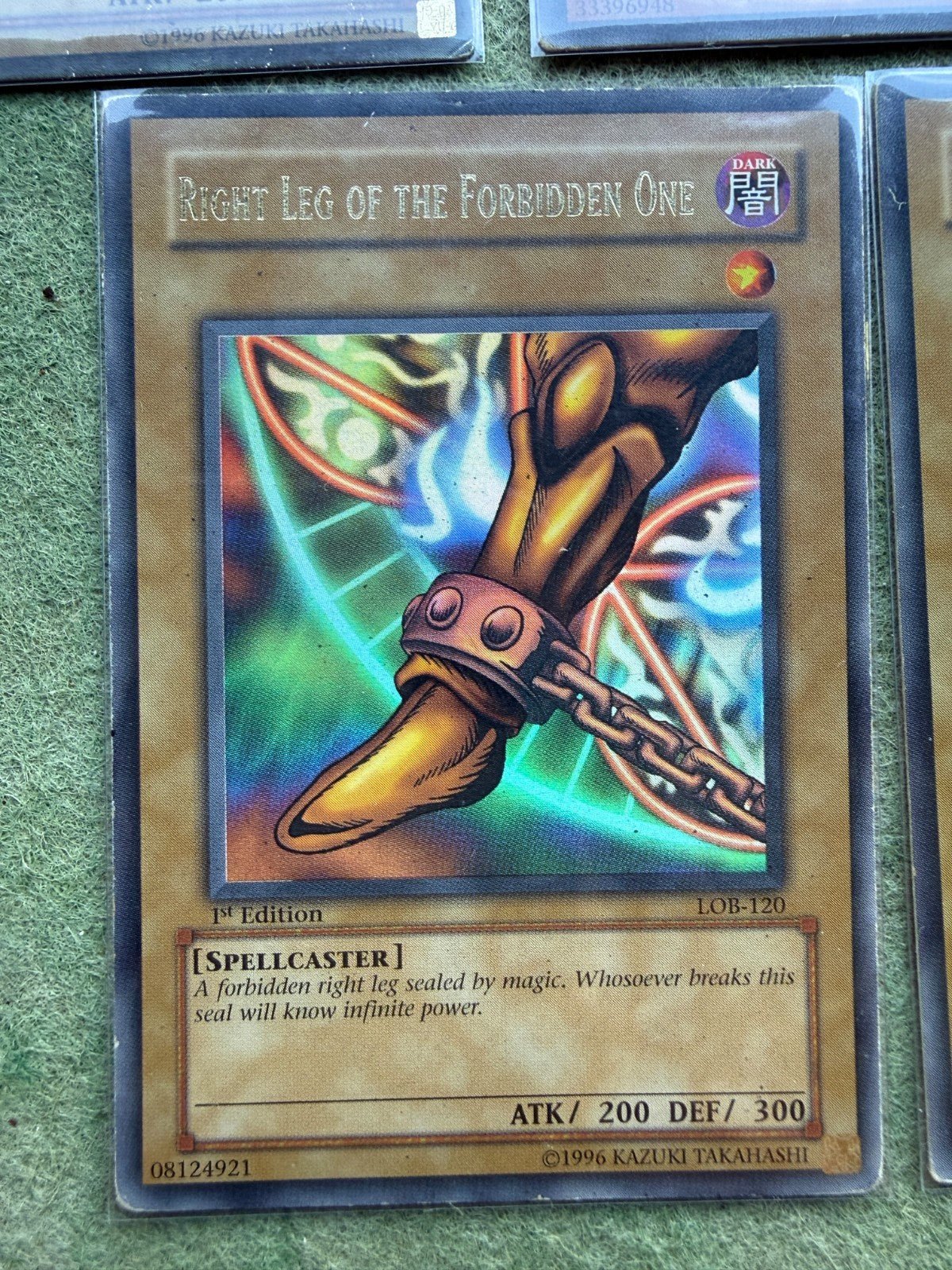 Yu-Gi-Oh! LOB-120 LOB-121 LOB-122 LOB-123 LOB-124 Exodia Complete 1st LP-MP NA