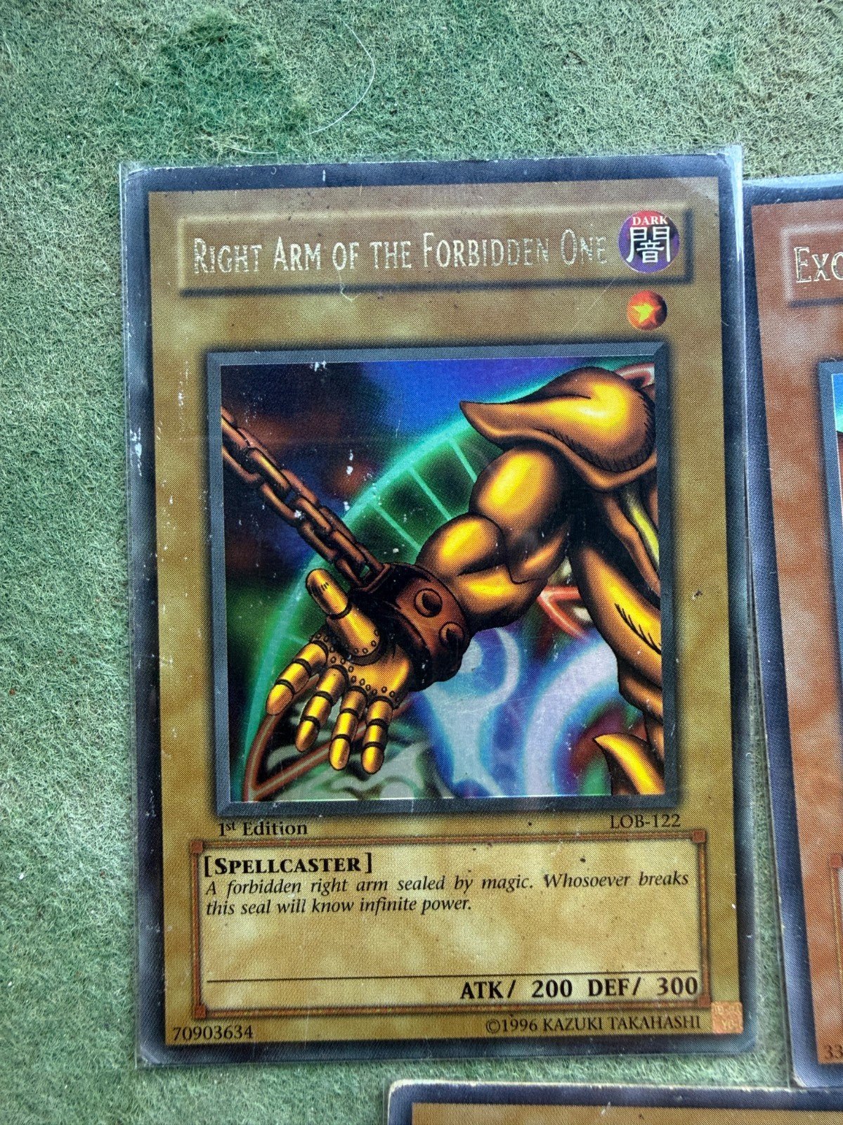 Yu-Gi-Oh! LOB-120 LOB-121 LOB-122 LOB-123 LOB-124 Exodia Complete 1st LP-MP NA