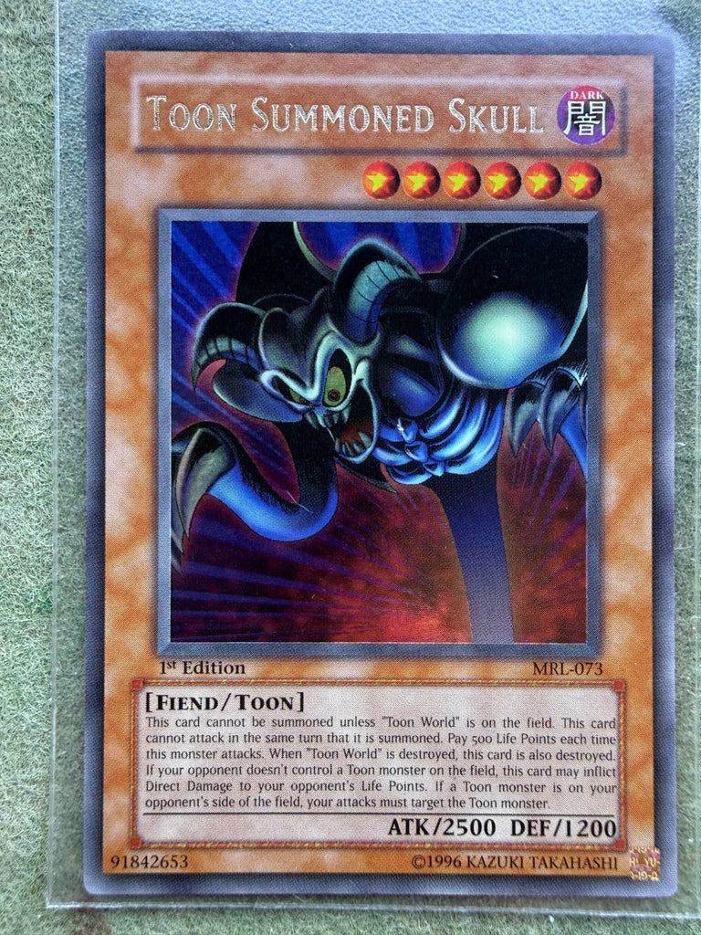 Yu - Gi - Oh! Magic Ruler 1st Edition Toon Summoned Skull MRL - 073 NM