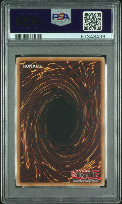 Yu - Gi - Oh! Winged Dragon of Ra LED7 - EN000 1st Edition Ghost Rare PSA 8