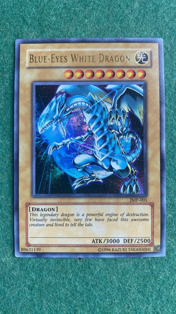 Yugioh - Blue - Eyes White Dragon JMP - 001 Shonen Jump Ultra Rare NM