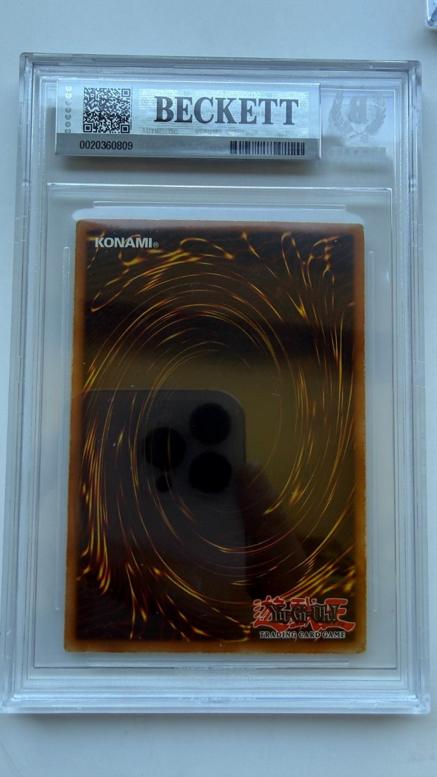 YUGIOH BLUE-EYES WHITE DRAGON SDK-001 ULTRA 1ST NA-ENGLISH 2002 BGS 6.5