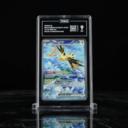 Zapdos ex 202 Pokemon Scarlet & Violet 151 TAG 9